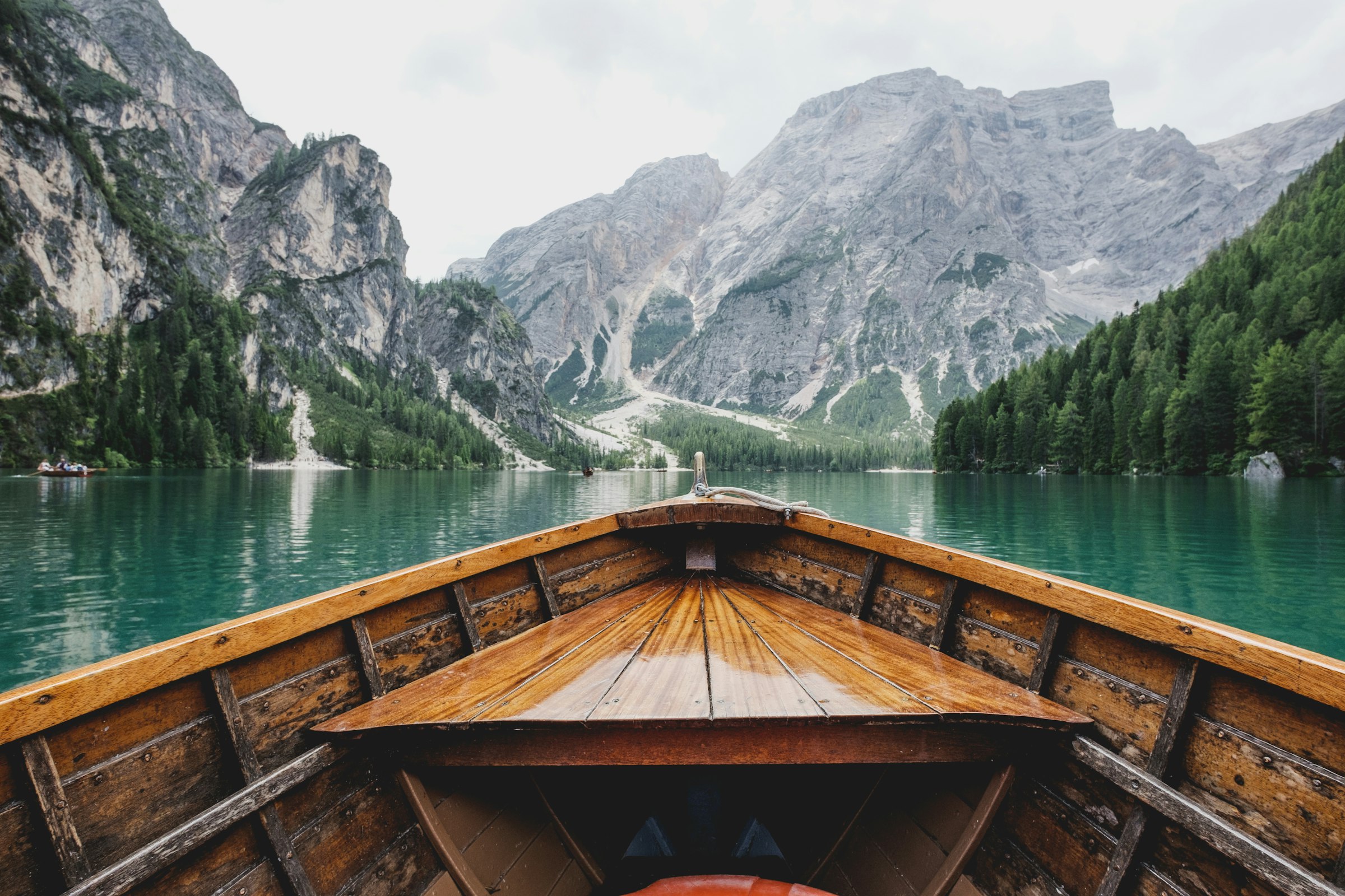 Swiss Alps above a still alpine lake